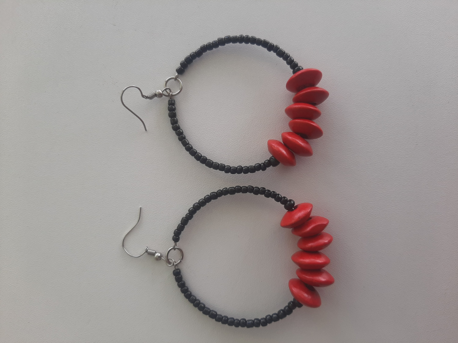 Pink Style Round Earrings