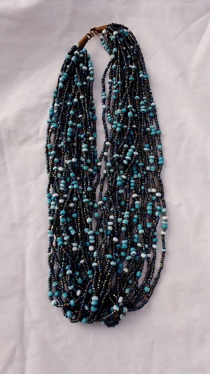 Bulky Beaded Necklace