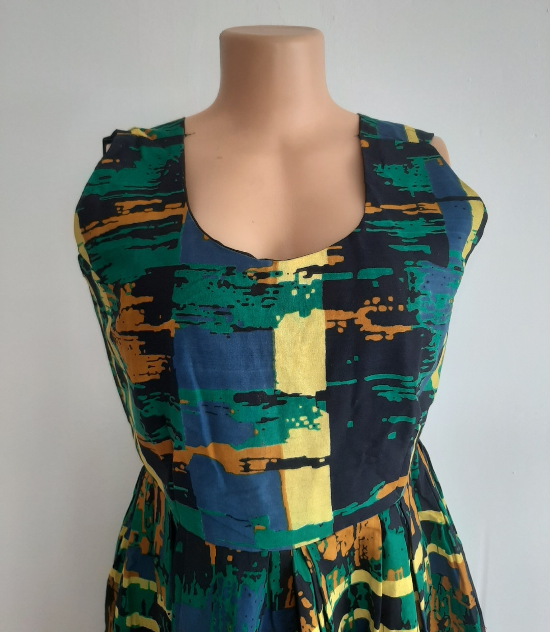 Green Ankara Dress