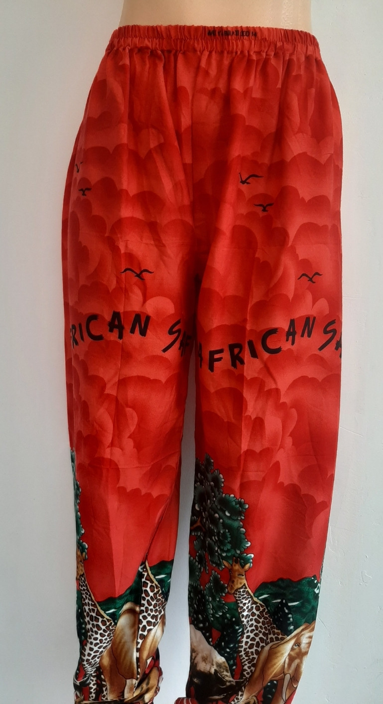 African Safari Viscose Pallazo