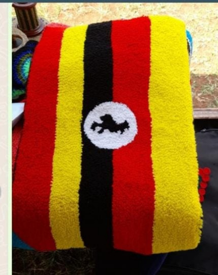 Uganda Flag Mat