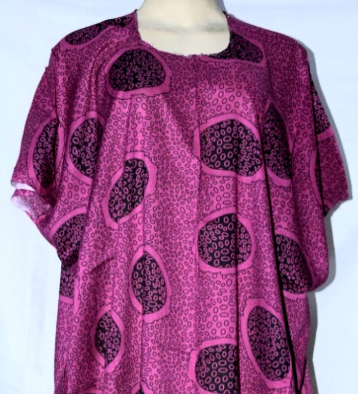 Long Purple viscose free dress