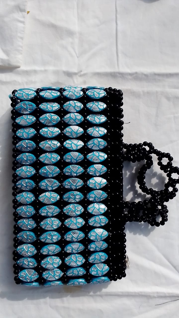 Tortoise Blue & Black Wallet