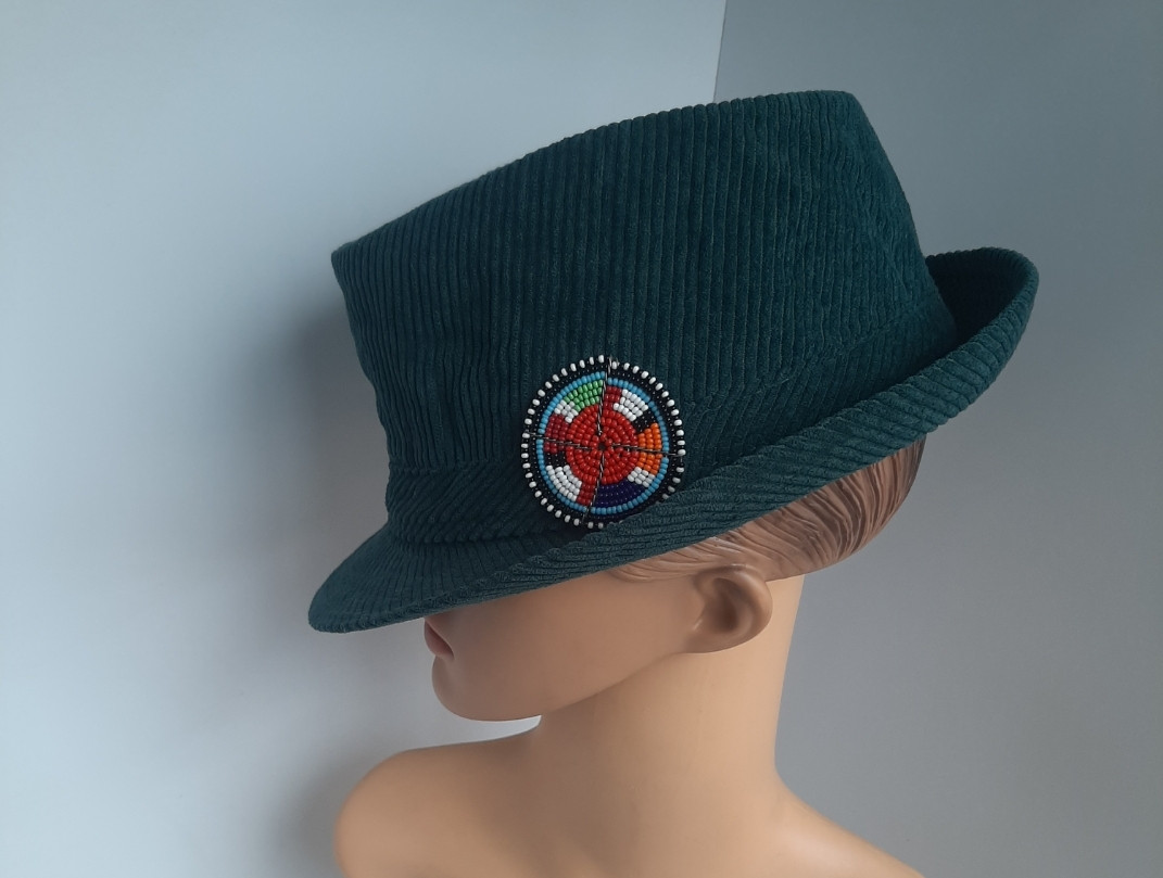 Stylish Green Cordor Hat