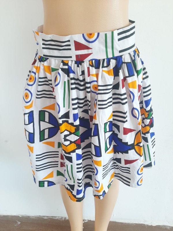 Ankara Skater Skirt
