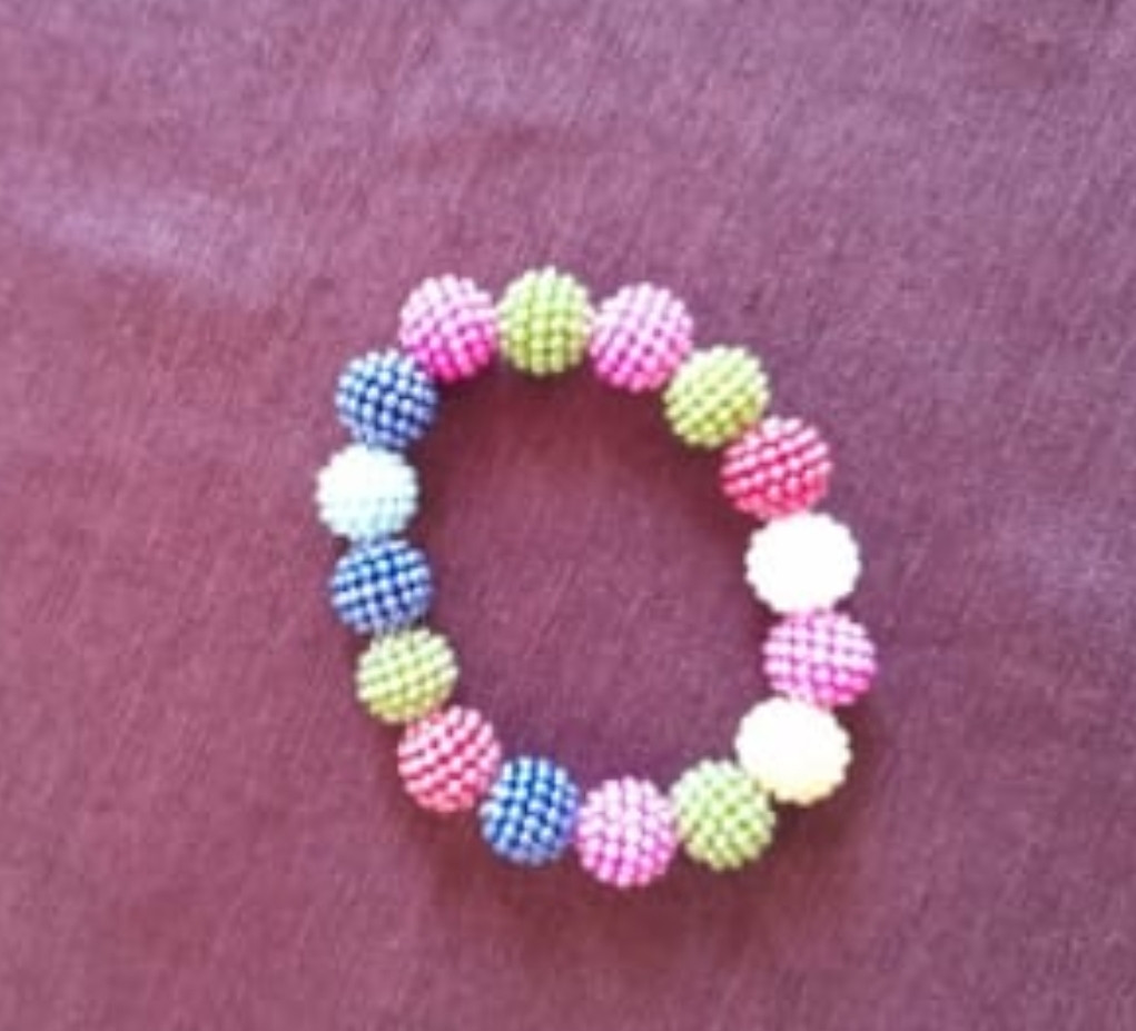 Mixed Color StrawBerry Wrist Band