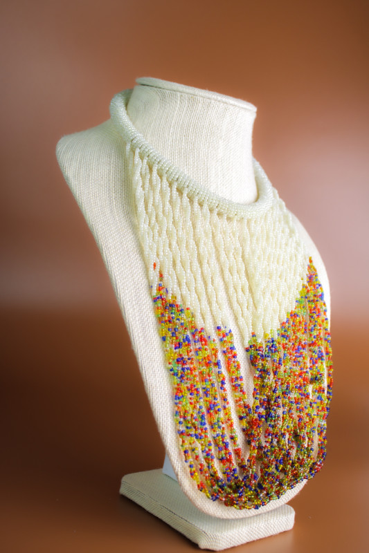 Multicoloured Beaded Necklace